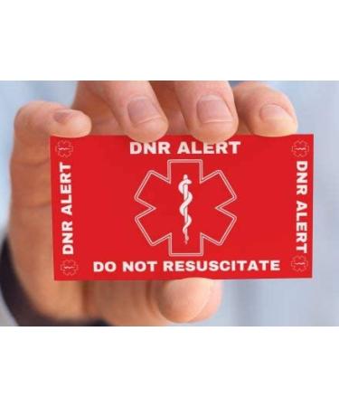 DNR Wallet Card (DNR-101) - 1 Piece | Easy Identification & Access to Medical Directives - Buy Online on GoSupps.com