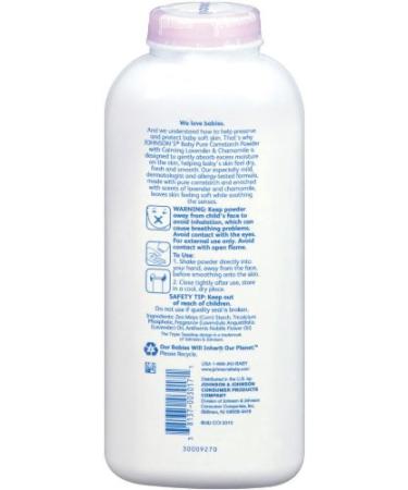 Johnson's Baby Cornstarch Baby Powder with Aloe & Vitamin E - Hypoallergenic & Paraben-Free - 1.5 oz - Buy Online on GoSupps.com