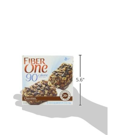 Fiber One Chewy Bars - Chocolate (5 Bars, 0.82 oz each) | Healthy Snack Option - Buy Online on GoSupps.com