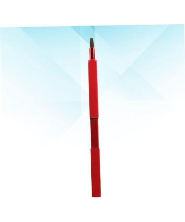 Travel Lip Brush makeup tool kit Makeup Brush Tool lipstick applicator Lip Gloss Makeup Lip Brush Lipstick Brush travel makeup brush handy lip brush make up blush 9.3*1cm Red - Buy Online on GoSupps.com