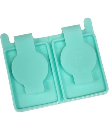 Contact Lens Cases for Hard RGP Lenses | Flat Pack Shallow Well | 12 Pack - Durable & Convenient - Buy Online on GoSupps.com