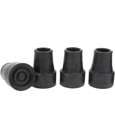 4 Pcs Walking Stick Canes Crutch Pads Rubber Heavy Duty Ferrule End Bottom Compatible with Elder or Disabled Present 19 Mm A - Buy Online on GoSupps.com
