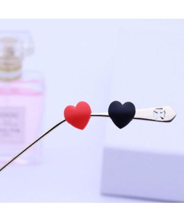 PopetPop 20 Pairs Anti-Slip Glasses Holder Hooks | Heart Shaped Sunglasses Ear Stoppers & Child Temple Anti-Drop Tips - Buy Online on GoSupps.com