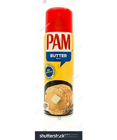 Pam Butter Flavor Cooking Spray 5 oz - Set of 3 | Nonstick Cooking Spray - Buy Online on GoSupps.com