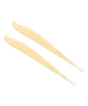 Gogogmee 2pcs Earwax Cleaning Tool Gentle Earwax Remover Soft Tip Portable Ear Care Utensils