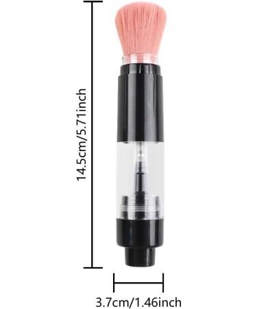 Loose Powder Makeup Brush Spray Applicator Lightweight Protective Lid Press Type - Buy Online on GoSupps.com