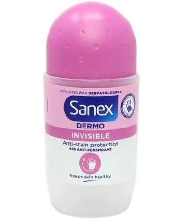 SANEX Dermo Invisible Deodorant Roll-on Women All Skin Types 50 ml Pack of 6 - Buy Online on GoSupps.com
