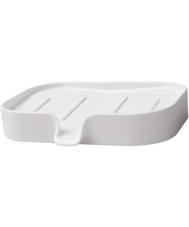 Alipis 5-Stage Plastic Soap Holder - Self-Empty Shower & Sink Soap Container Durable ABS White Palette for Rinse Pools - Buy Online on GoSupps.com