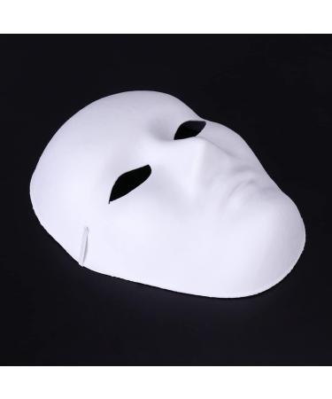 Buy Ifundom DIY Full Face Mask - 12 Paintable Paper Masks for Creative Projects | White Paper M ch Hand-Painted Opera Masks - International Shipping Available - Buy Online on GoSupps.com