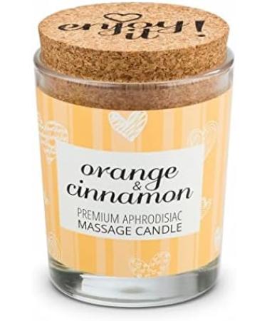 Buy 70ml Orange & Cinnamon Massage Candle - MAGNETIFICO Enjoy It! | International Shipping Available - Buy Online on GoSupps.com