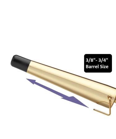 Buy Hot Tools Professional Tapered Curling Iron - Gold Small | International Shipping Available - Buy Online on GoSupps.com