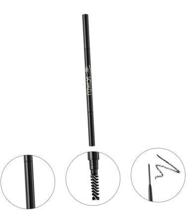 Didiseaon 3pcs 2 1 Eyebrow Makeup Tools Eyebrow Pencil Brown Eye Brow Pencils Blond Eyebrow Waterproof Double 1 count (Pack of 1) Dark Brownx3pcs - Buy Online on GoSupps.com