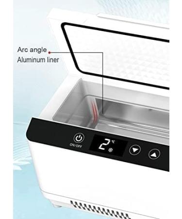 Car Medication Fridge Diabetic Portable Insulin Cooler Refrigerator Outdoor Medical Organize Cooling Box With LED Display And Battery 230x145x145mm Double Battery Constructive23 - Buy Online on GoSupps.com