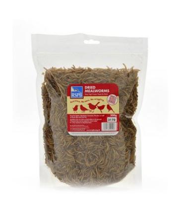 Garden Lovers RSPB Dried Mealworms 500g E97811 (Neoteric Design)