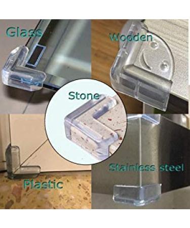 8 pcs Baby Proofing Safety Corner Guards - Clear Table Corner Protectors for Kids - Soft Furniture Guards Against Sharp Corners - Buy Online on GoSupps.com