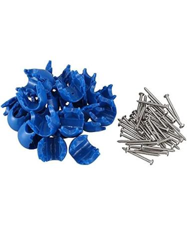 POOSR 20-Piece Climbing Rope Net Set - 12mm Plastic Connectors & Buckles for Outdoor Swing Climbing Accessories - Buy Online on GoSupps.com