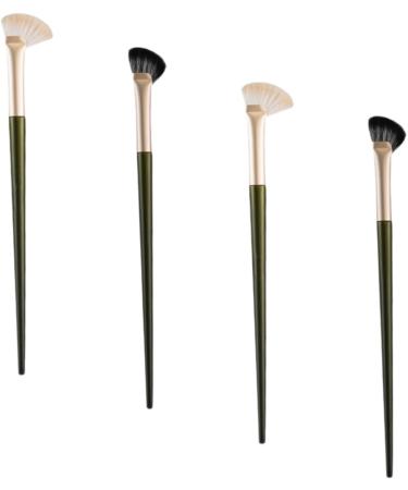 Baluue 12 Pcs Nose Shadow Brush Makeup Brush Angled Eye Shadow Brush Small Concealer Brush Flat Concealer Brush Angled Cosmetic Brush Concealer Brush under Eye Angled Eyeshadow Brush - Buy Online on GoSupps.com