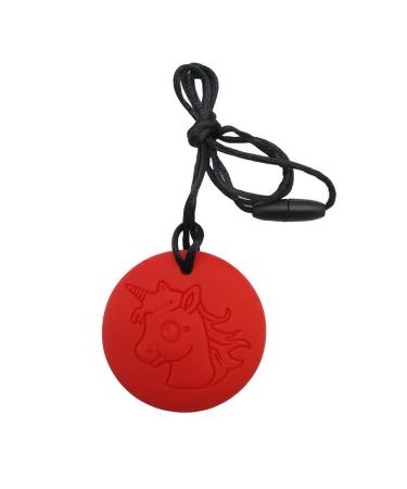 Colon chain for children Sensory chewing necklace silicone-kau bite ring necklace autism toys for boys and girls perfect for children with ADHD teeth biting fingernails chew