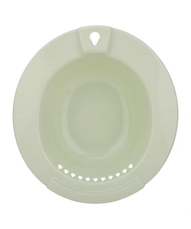 Aqur2020 Hemmoroid Treatment Care Basin, Anti-Spilling Sitz Bath, Postpartum Essential Edge Thickening Postoperative Care Pregant for Hip Cleaning Elderly(Green)
