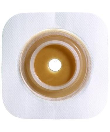 ConvaTec 125275 SUR-FIT Natura Two-Piece Stomahesive Skin Barrier with Tape Collar Pre-Cut Flexible Tan 2-1/4" Flange 1-1/2" Stoma Opening Pack of 10