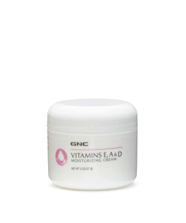 GNC Vitamins E  A & D Moisturizing Cream 2oz  Soothes Dry  Chapped Skin