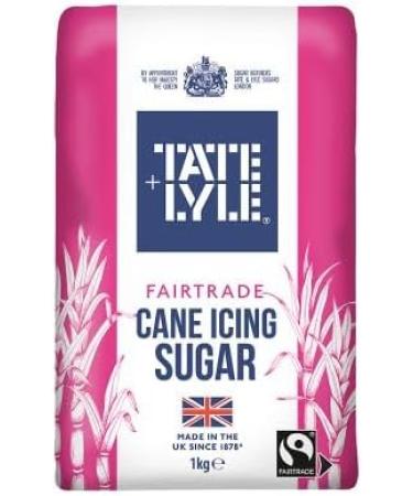 Tate & Lyle | Fairtrade Cane Icing Sugar 1kg | airtrade sugar is made using the juice of the sugarcane plant | Suitable for vegetarians and vegans. - Buy Online on GoSupps.com