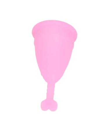 Menstrual Cup Portable Menstrual Cup Safe for Traveling Home (Pink)