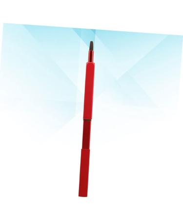 POPETPOP Makeup Lip Brush Lip Gloss Makeup Brush Tool Lip Brush Applicator Portable Lip Brush Cosmetics Lip Brush Lipstick Brush Makeup Tool Kit Earth Tones Metal Rod Travel 9.3*1cm Red - Buy Online on GoSupps.com