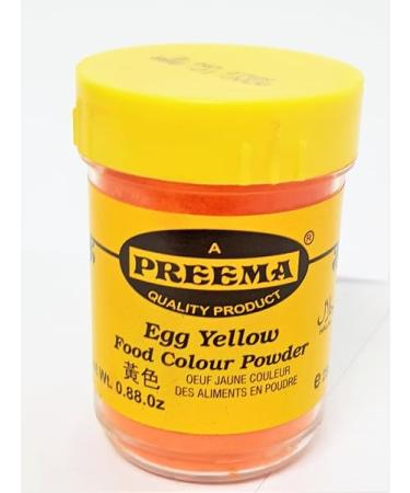 Preema | Egg Yellow Food Colour Powder 12X25g | Create Color full Cake & Icing | Premium Quality Bright Colour Powder - Buy Online on GoSupps.com
