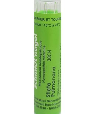 Sticta Pulmonaria 30CH Homeopathy Medicine Schmidt-Nagel Canada (Homeodel) 90 pellets/granules