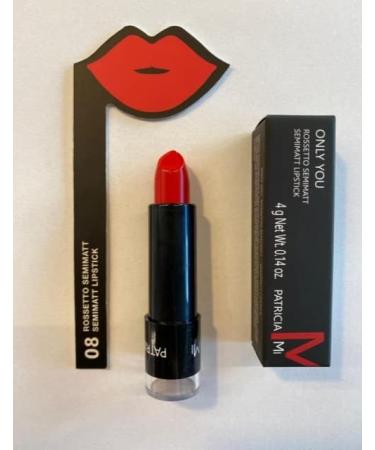  PatriciaMi ONLY YOU Semi-Matte Lipstick 08 6GR - Buy Online on GoSupps.com