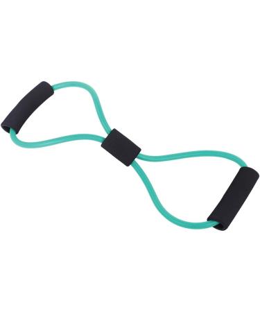 Figure 8 Resistance Band - Arm Back & Shoulder Training Elastic Rope for Home Workouts Yoga & Physical Therapy - Green - Buy Online on GoSupps.com