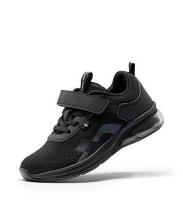 DREAM PAIRS Boys Girls Shoes Little Big Kids Tennis Running Athletic School Sneakers 6 Big Kid Black