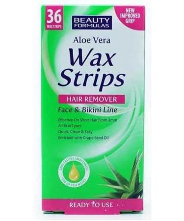 Beauty Formulas Hair Removal Wax Strips for Face & Bikini Line - Buy Online on GoSupps.com