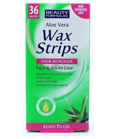 Beauty Formulas hair removal wax strips   Face & Bikini Line by Beauty Formulas