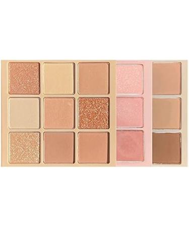 DUnLap Beauty Palette 9 Colors Eyeshadow Palette Makeup Shimmer Matte Long Lasting Eyeshadow Makeup Korean Cosmetics Professional Eyeshadow Palette Size Russian Federation - Buy Online on GoSupps.com