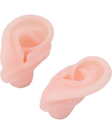 2pcs Soft Silicone Ear Model for Acupuncture & Education | Flexible Learning Display Tools - International Shipping Available - Buy Online on GoSupps.com