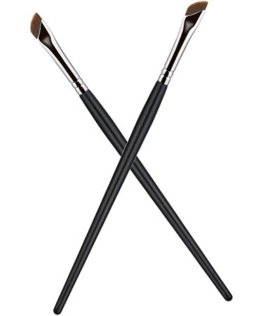 Healeved 6 Pcs Eyebrow Brush Fine Point Eyeliner Angled Eyeliner Brush Women Makeup Brush Artificial Fiber - Buy Online on GoSupps.com