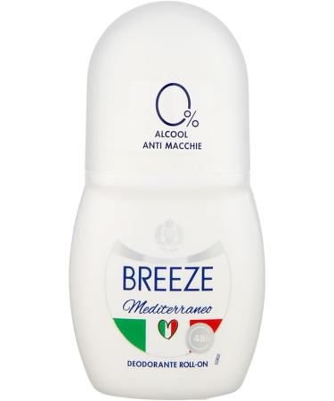  Breeze BREEZE | Roll On Mediterraneo Deodorant 6x50 ml - Buy Online on GoSupps.com