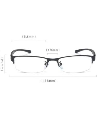 FREAZE Classic Reading Glasses for Men - Black Semiconductor +1.5/+2.0 HD Computer Glasses + Case | Shop Internationally - Buy Online on GoSupps.com
