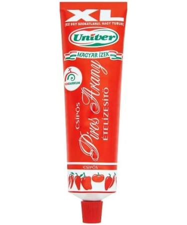 Univer Hungarian Red Gold Hot Red Salted Pepper Paste (Piros arany) 240g Pack of 3  - Buy Online on GoSupps.com