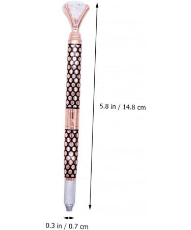 Healeved 3 Embroidery Pen Eyebrow Pen Brow Pencil Makeup Tool Microblading Pen Crystal - Buy Online on GoSupps.com