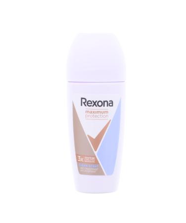 Rexona Maximum Protection Roll-On Clean Scent anti-transpirant avec protection contre la transpiration et les odeurs corporelles 50 ml