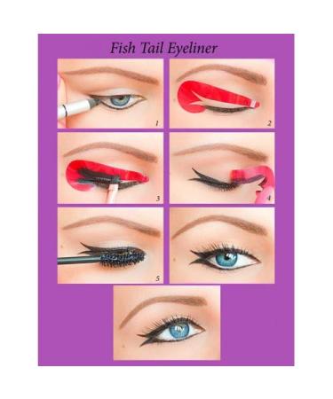 Quick Make-up Eyeliner Stickies COMPLETE SET 80 Pieces for Effortless Eye Looks | International Shipping Available - Buy Online on GoSupps.com