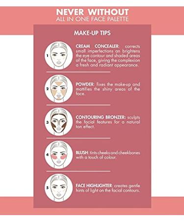 Pupa Contouring Bronzer Palette Never Without - 4-in-1 Face Kit for Light Skin - Buy Online on GoSupps.com