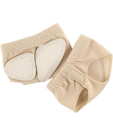 FOMIYES Ballet Toe Protector - Metatarsal Pads & Cushions for Dance Shoes | Comfort Foot Pads for Adults - Beige M - Buy Online on GoSupps.com