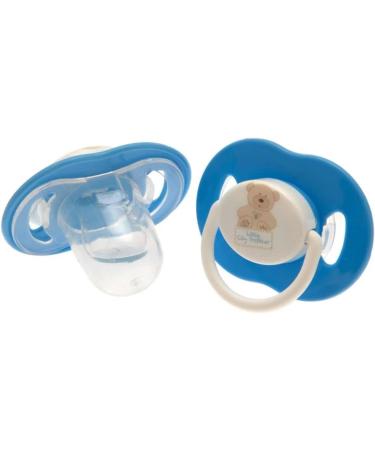 Manchester City Football Club Official Pack of 2 Silicone Baby Soothers | UEFA Licensed Dummies for Infants - Buy Online on GoSupps.com