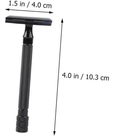 Belliffy Manual Razor Set - Precision Body & Beard Hair Shaver | Durable Metal Design | Perfect for All Ages - Buy Online on GoSupps.com