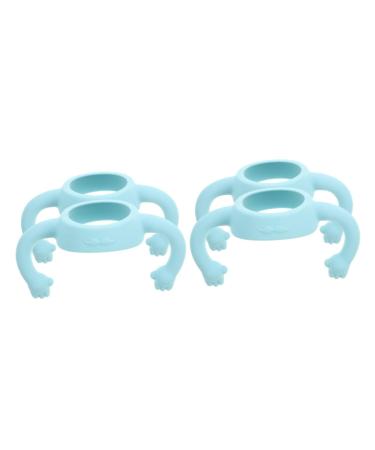 Toyvian 4 Pcs Bottle Handle Handle Bottle Accessories Milk Grip 14.00X5.00X5.00CMx2pcs Sky-bluex2pcs