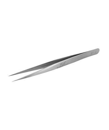 LASHVIEW Lash Tweezer Vetus Straight Pointed Eyelash Tweezers for Profissional Grafting Eyelash Extension Stainless Steel Needle Nose Tweezers for Lash Extension Stickers Precision Electronics ST12